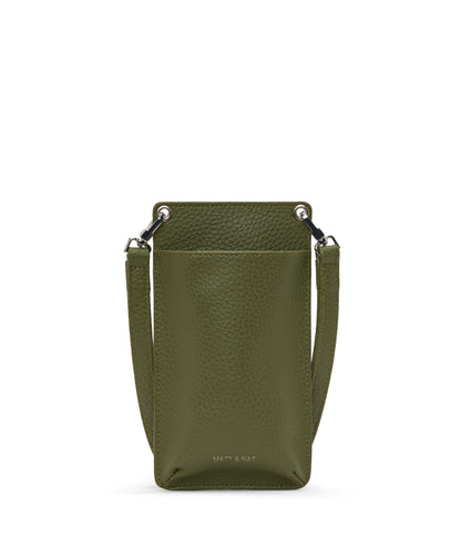 CUE Vegan Crossbody Phone Bag - Purity