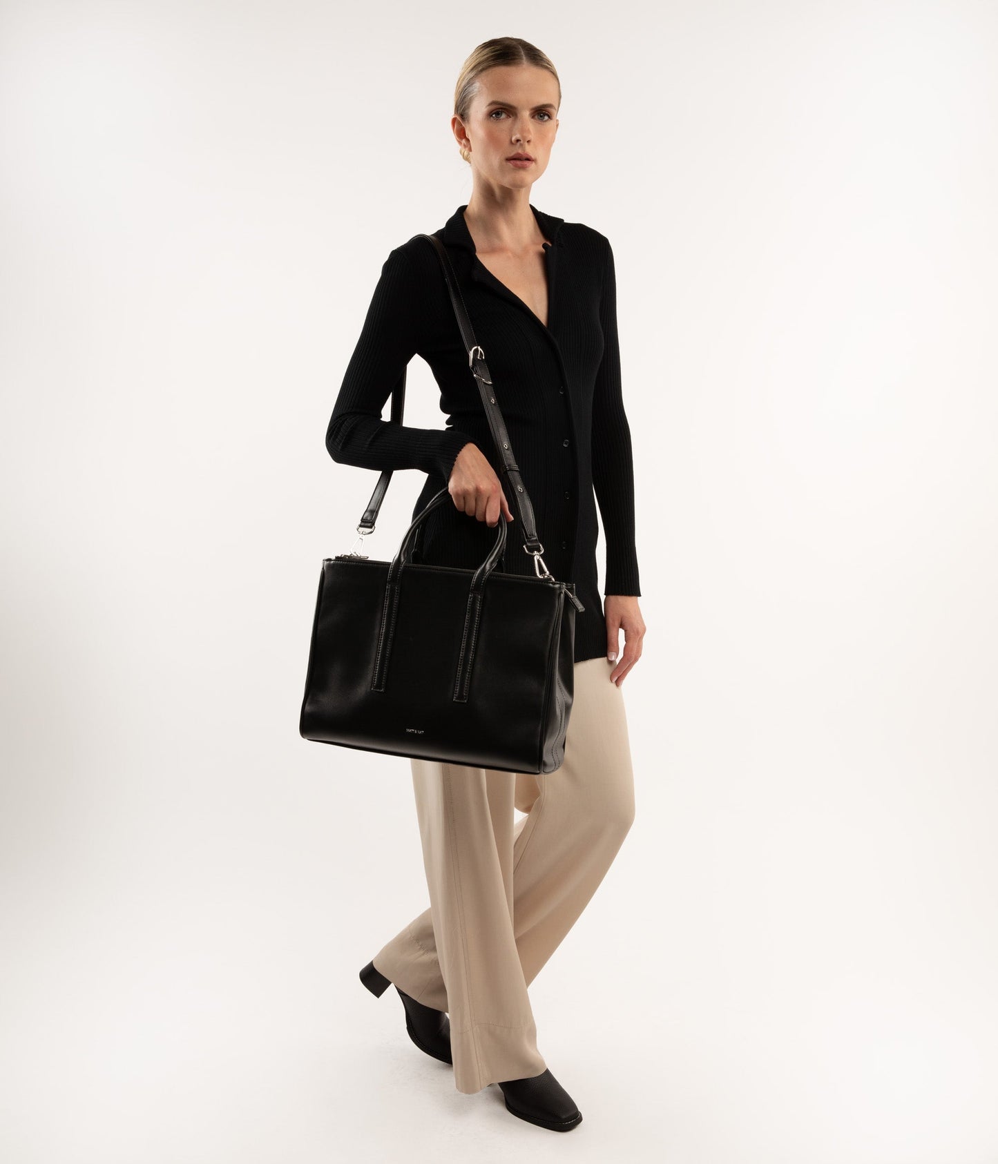 EVELIN Vegan Satchel - Loom