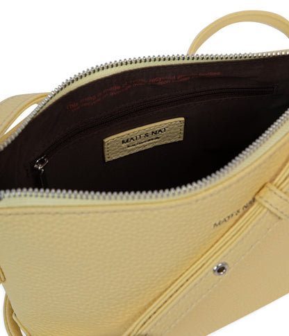 SAM Vegan Crossbody Bag - Purity