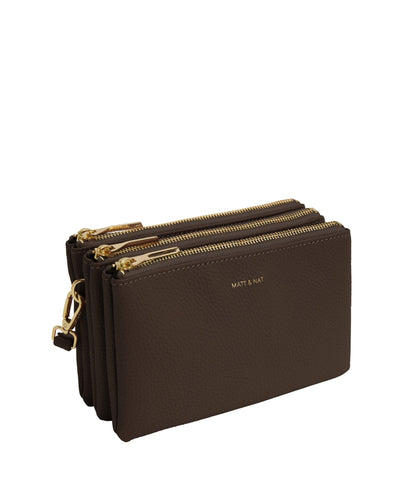 TRIPLET Vegan Crossbody Bag - Purity