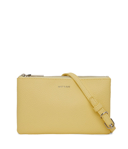 TRIPLET Vegan Crossbody Bag - Purity