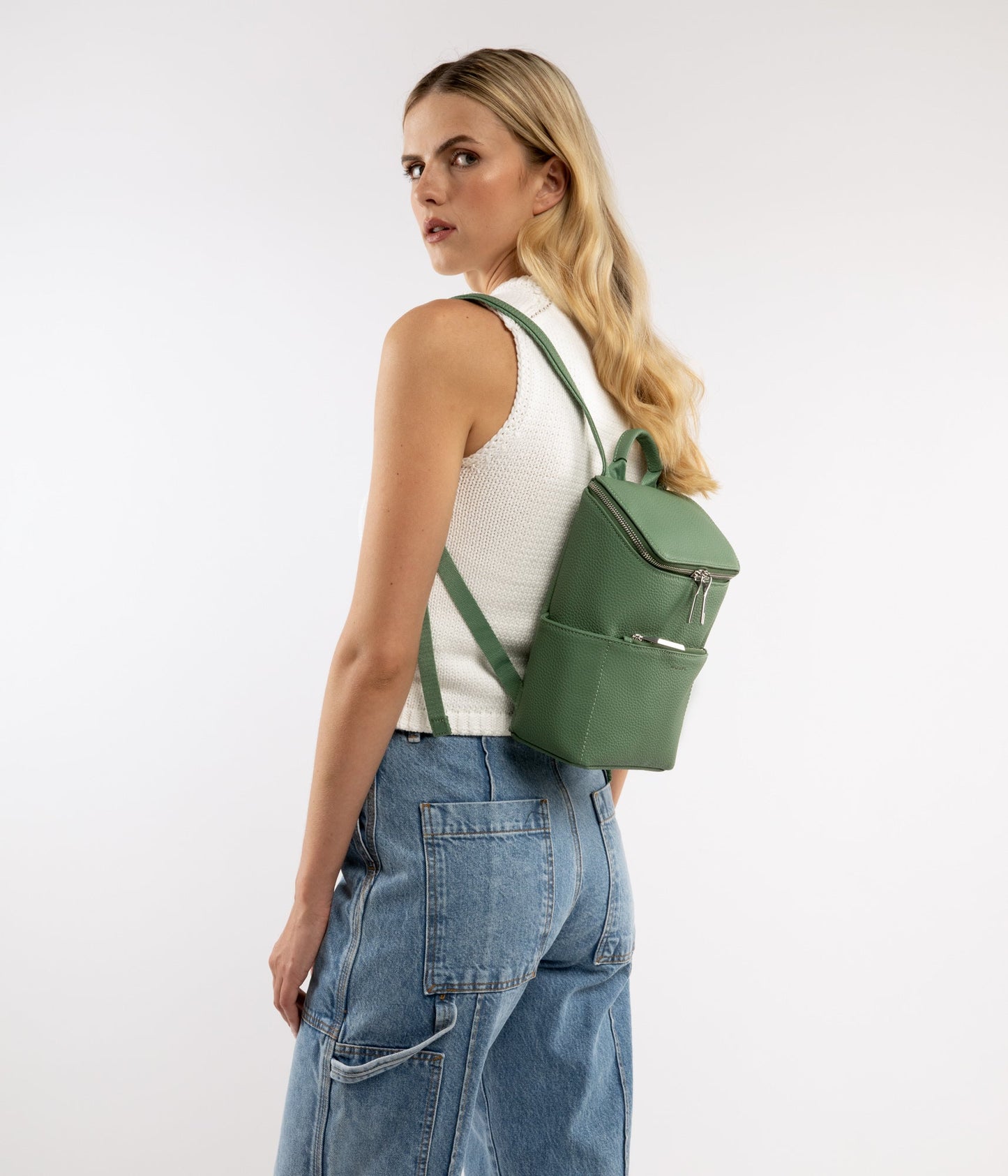 BRAVESM Small Vegan Backpack - Purity