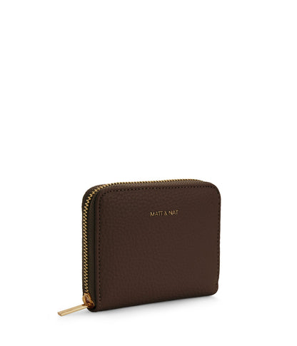 RUE Small Vegan Zip Wallet - Purity