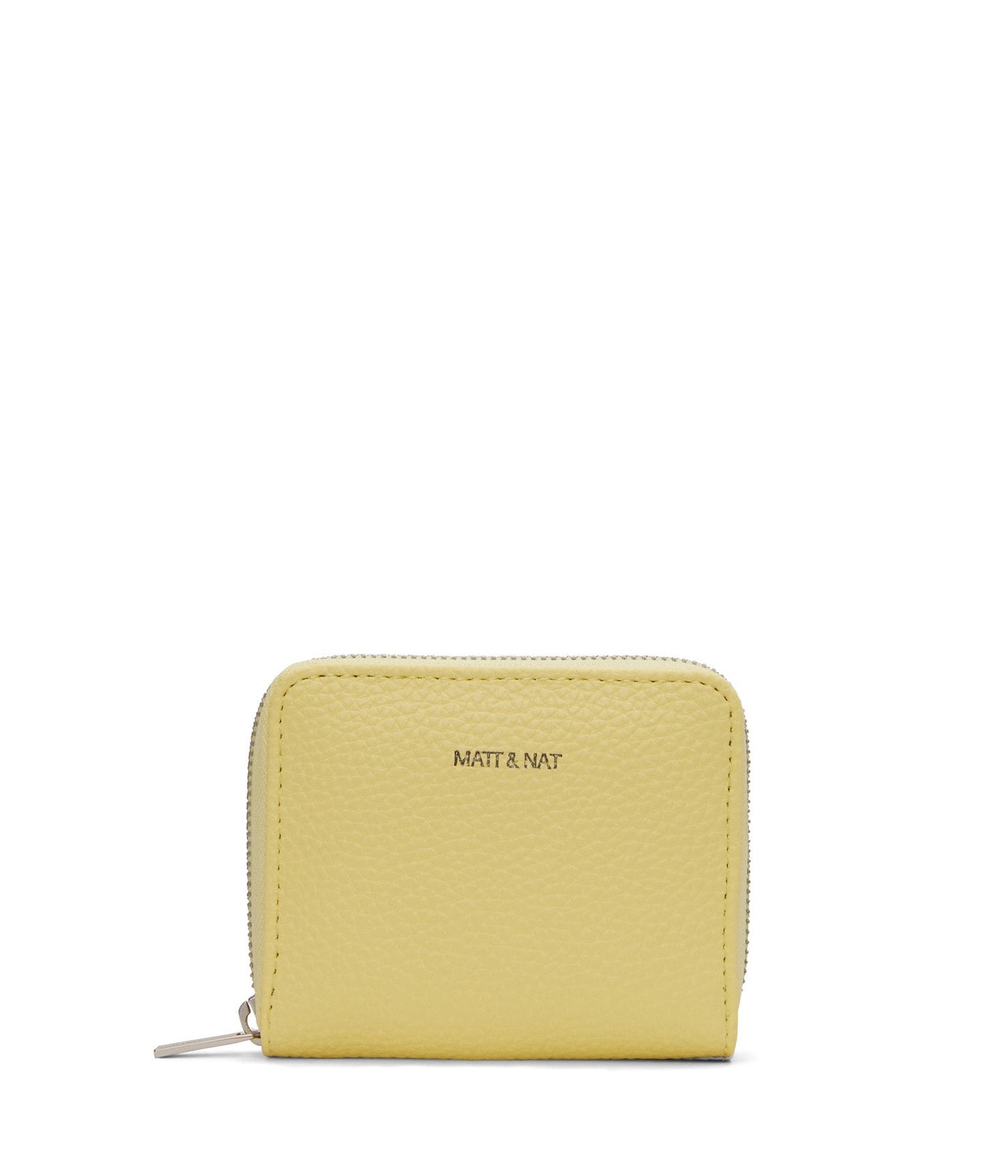 RUE Small Vegan Zip Wallet - Purity