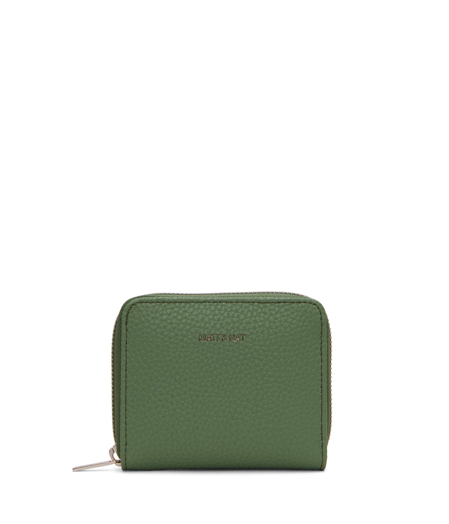 RUE Small Vegan Zip Wallet - Purity