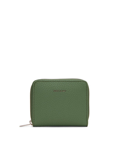 RUE Small Vegan Zip Wallet - Purity