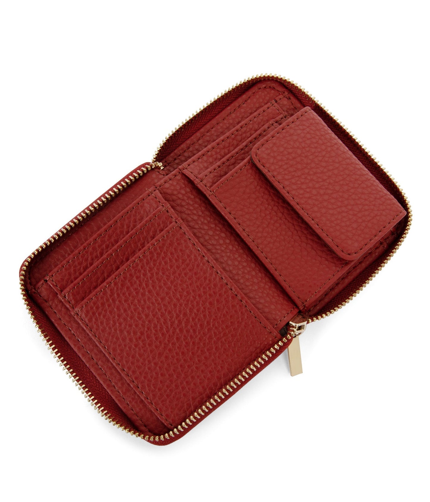 RUE Small Vegan Zip Wallet - Purity