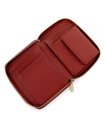 RUE Small Vegan Zip Wallet - Purity