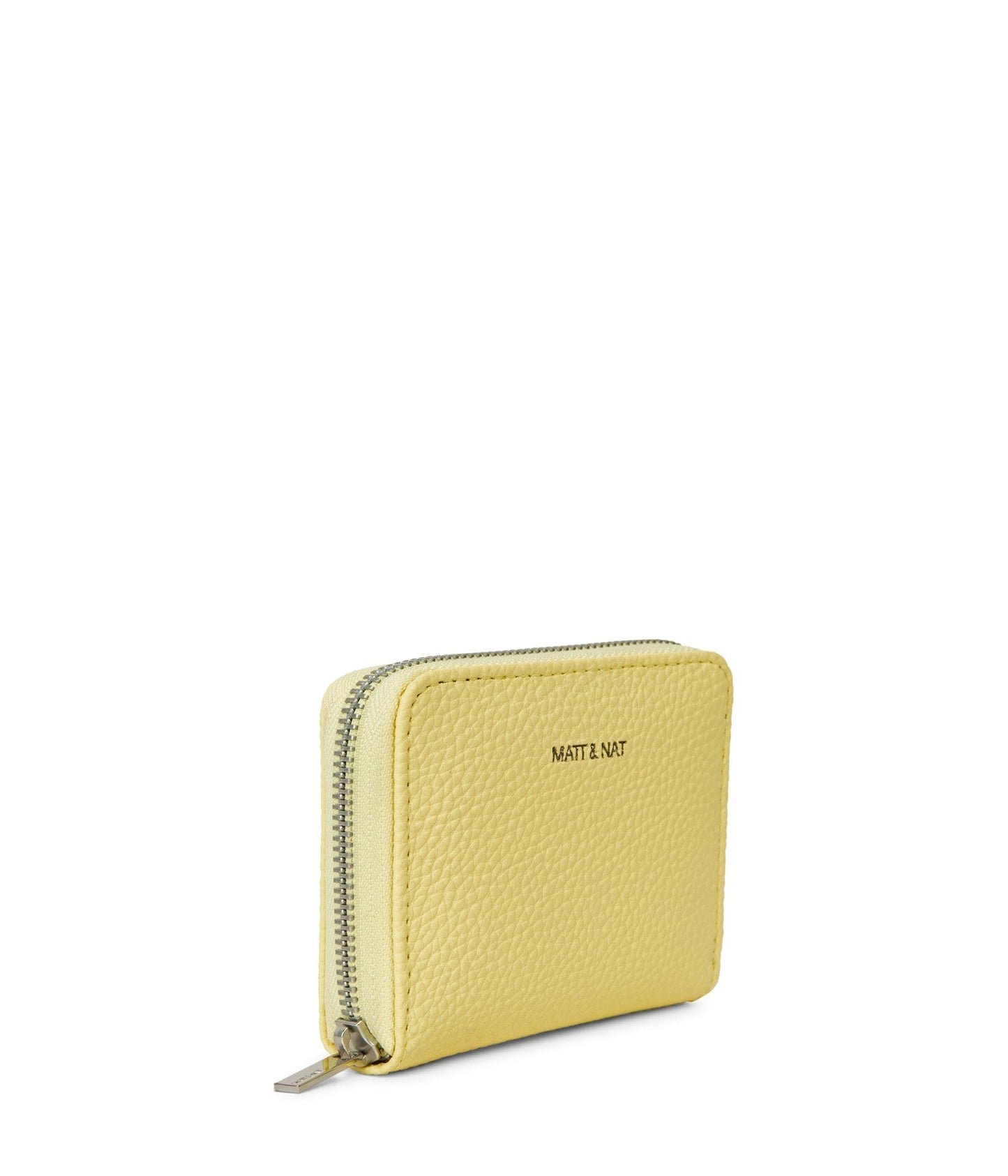 RUE Small Vegan Zip Wallet - Purity