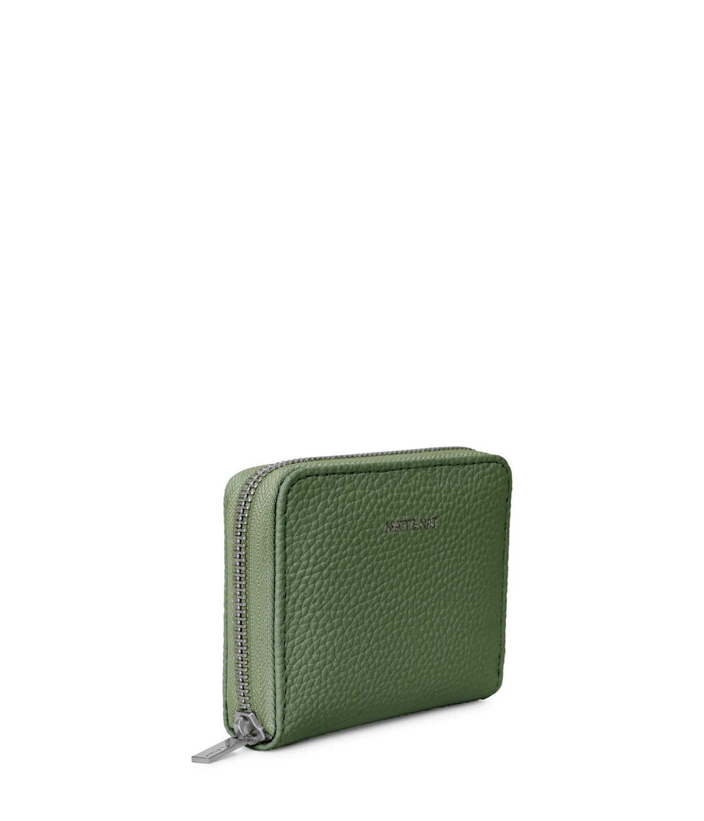 RUE Small Vegan Zip Wallet - Purity