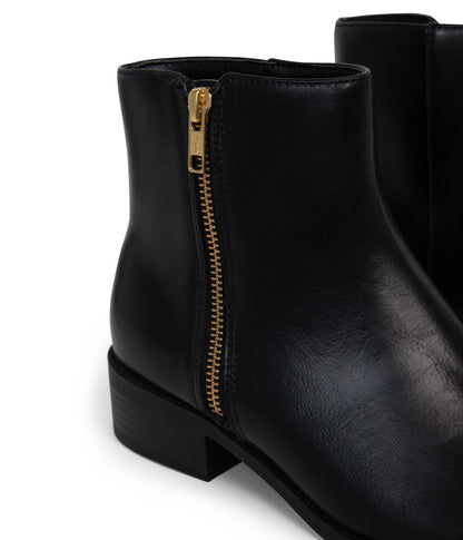 LIMAN Women's Vegan Flat Boots