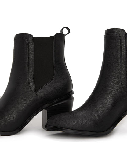 KALISTA Women's Vegan Mid Heel Boots