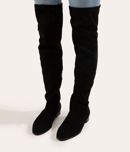 KALLYA Vegan Over The Knee Boots