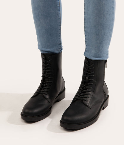 MORTON Women's Vegan Combat Boots