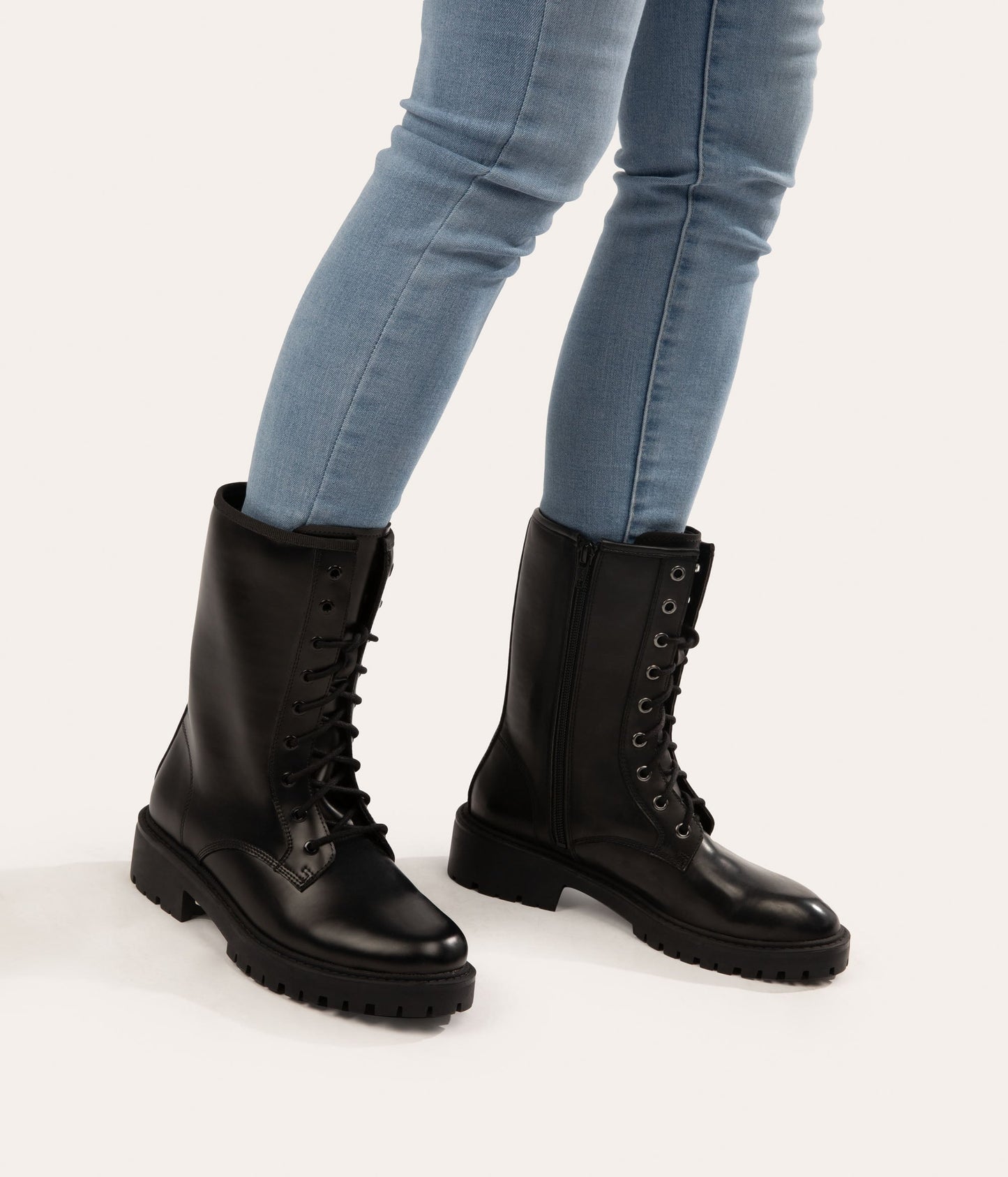 REM Women's Vegan Combat Boots