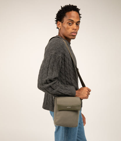 EGON Vegan Messenger Bag - Canvas
