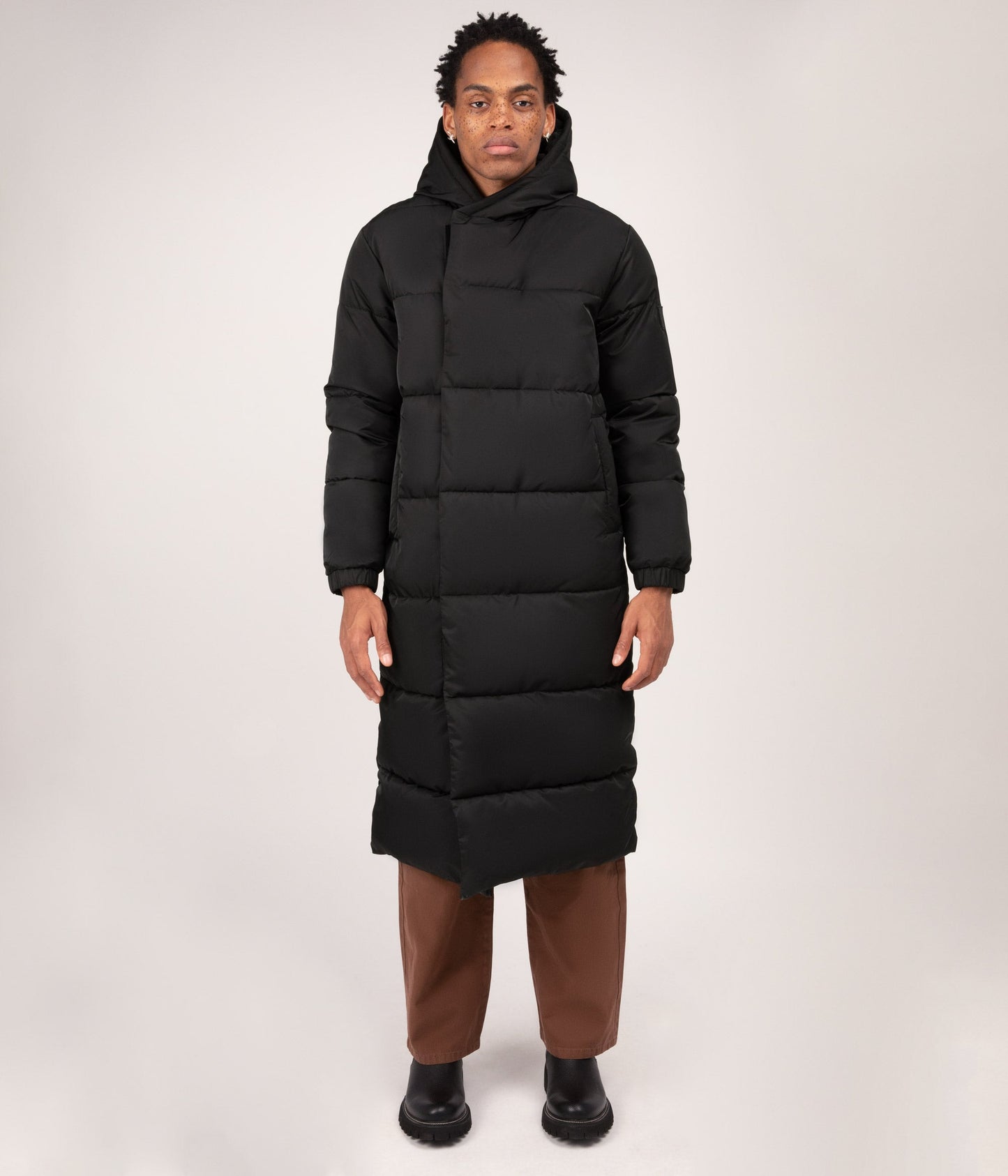 BERTAN Men's Vegan Puffer Coat