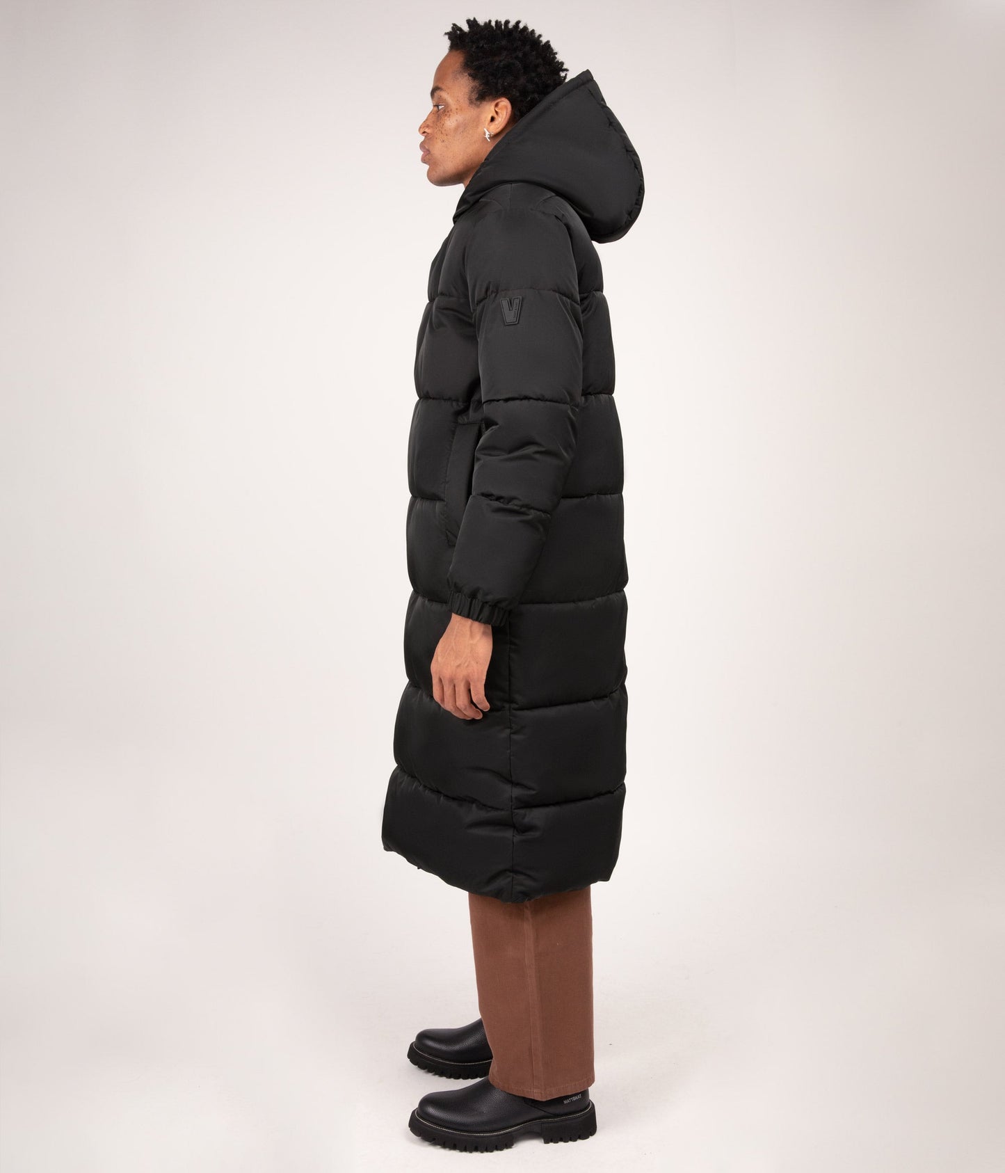 BERTAN Men's Vegan Puffer Coat
