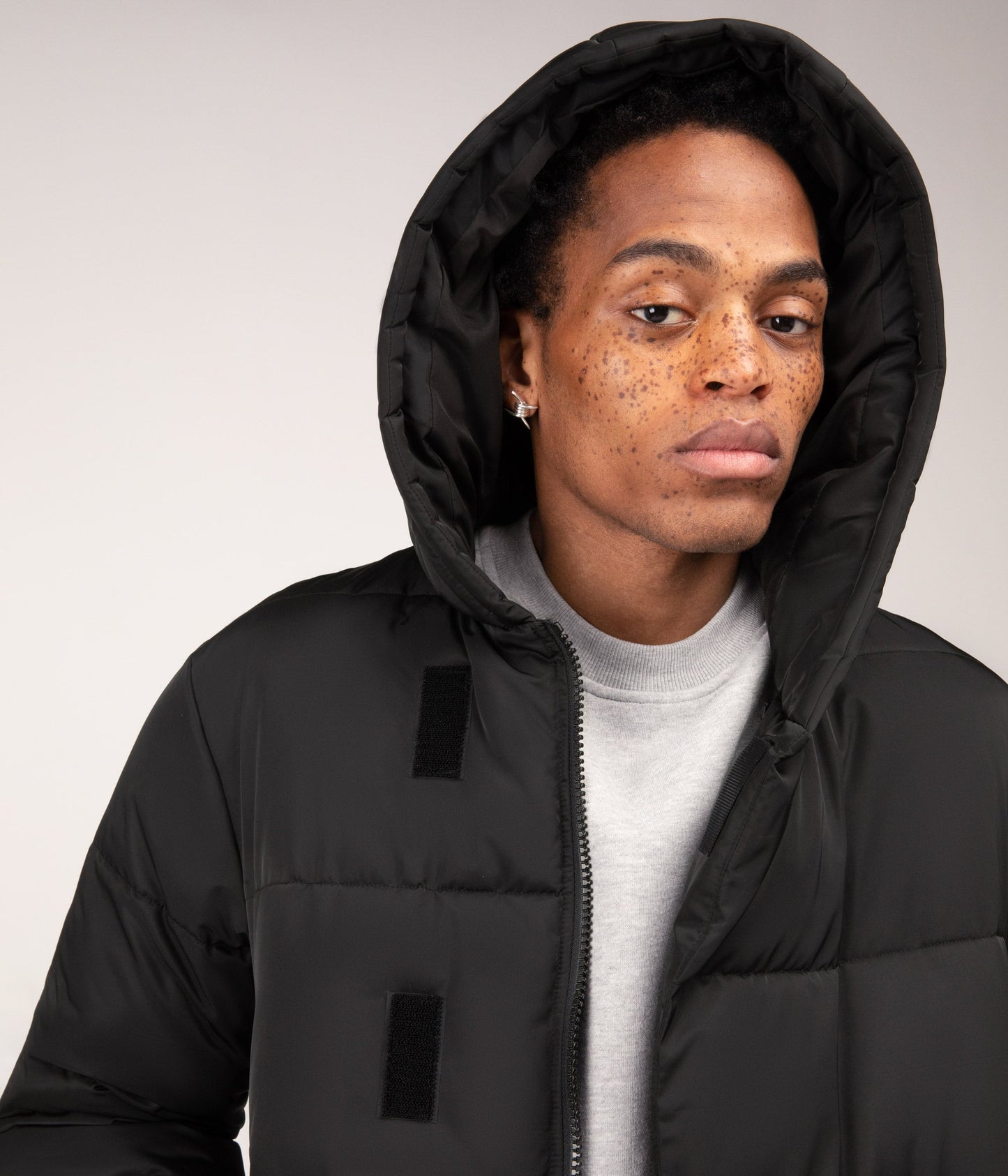 BERTAN Men's Vegan Puffer Coat