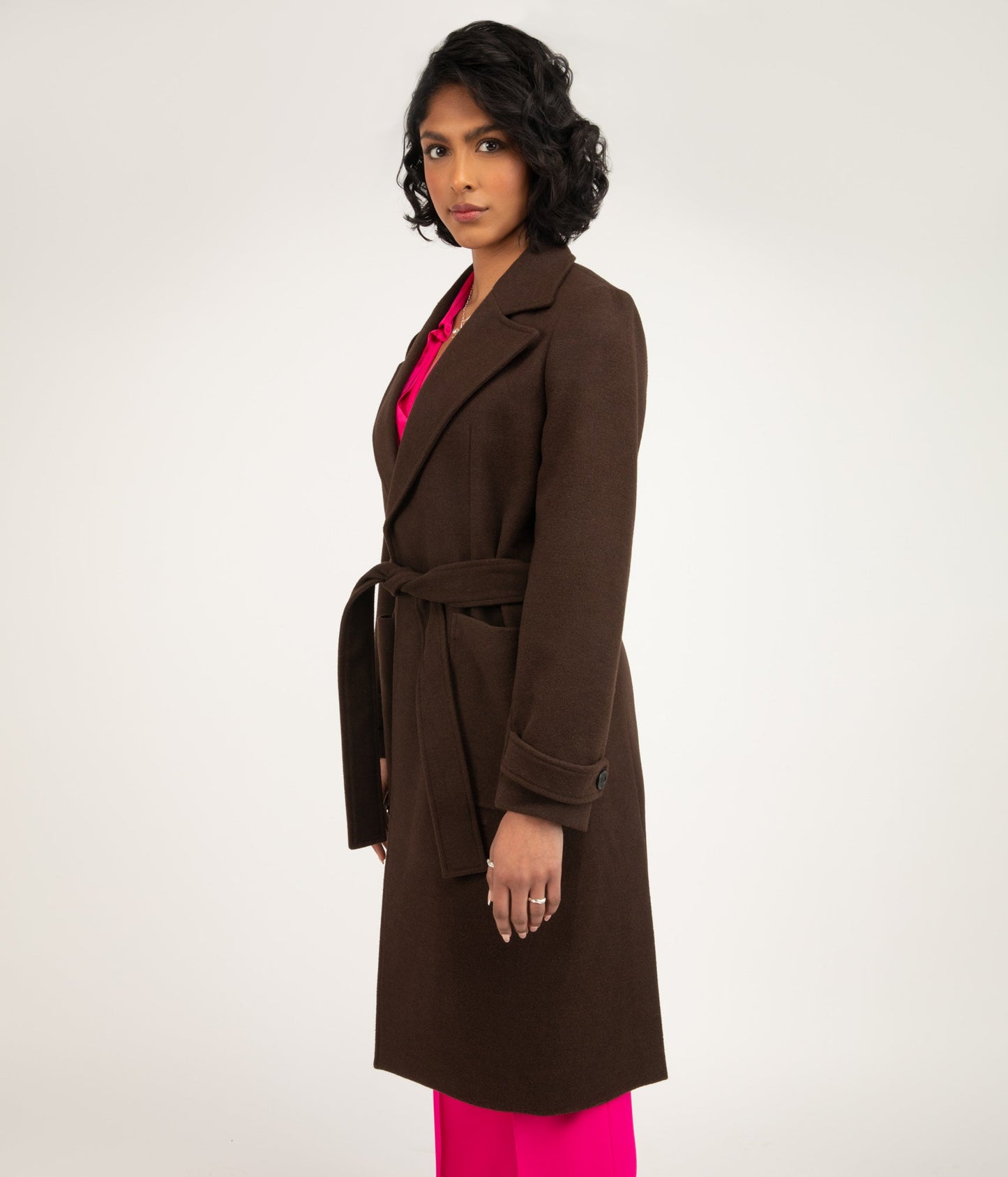 EVIE Women's Vegan Wool Coat