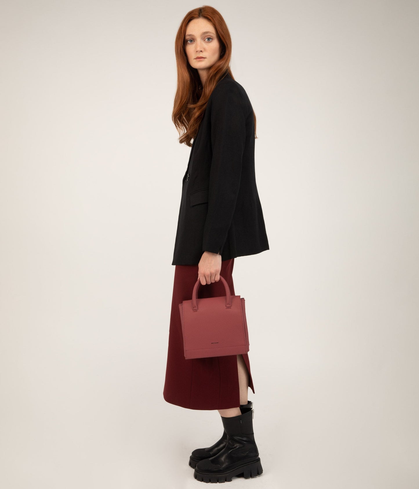 ADELSM Small Vegan Satchel - Purity