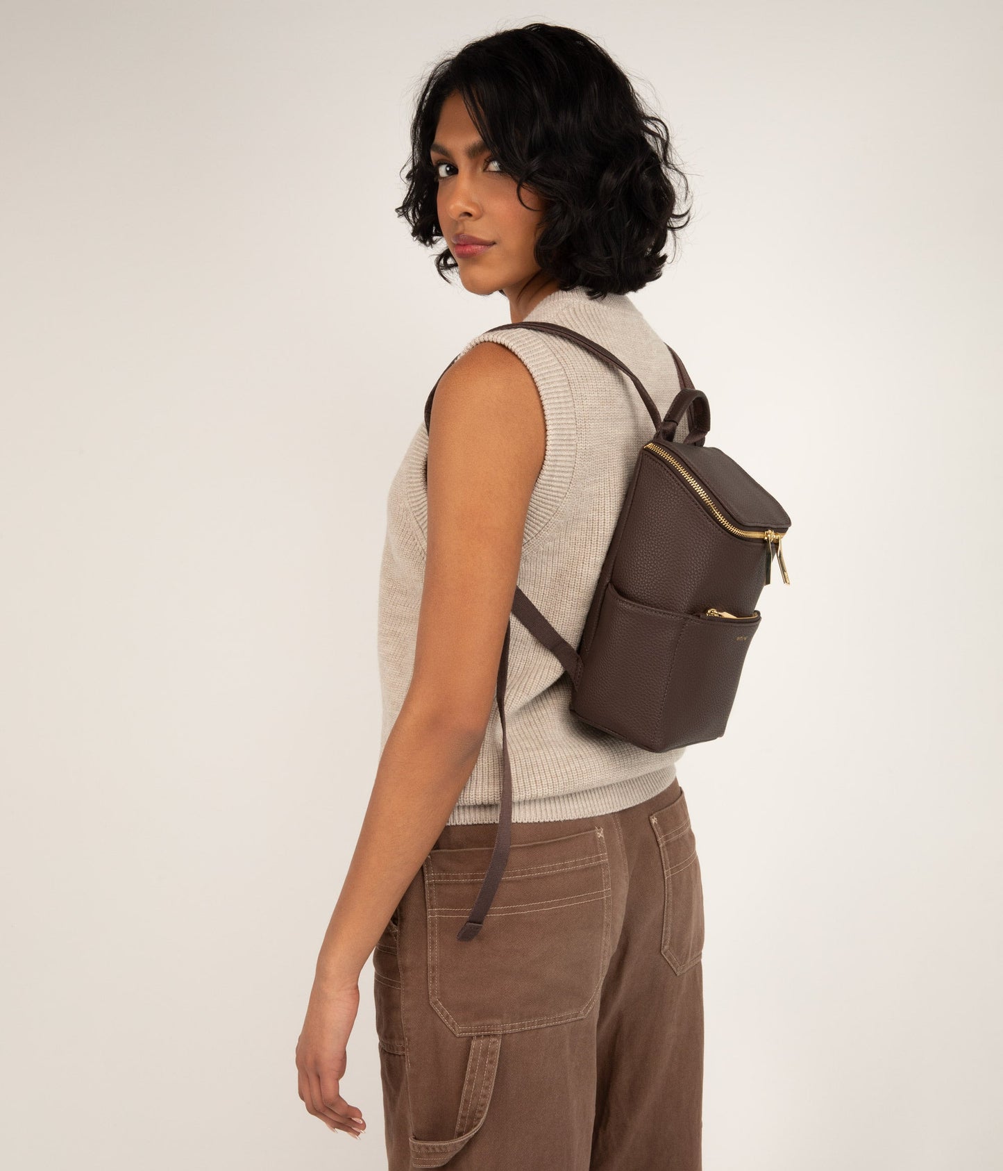 BRAVESM Small Vegan Backpack - Purity
