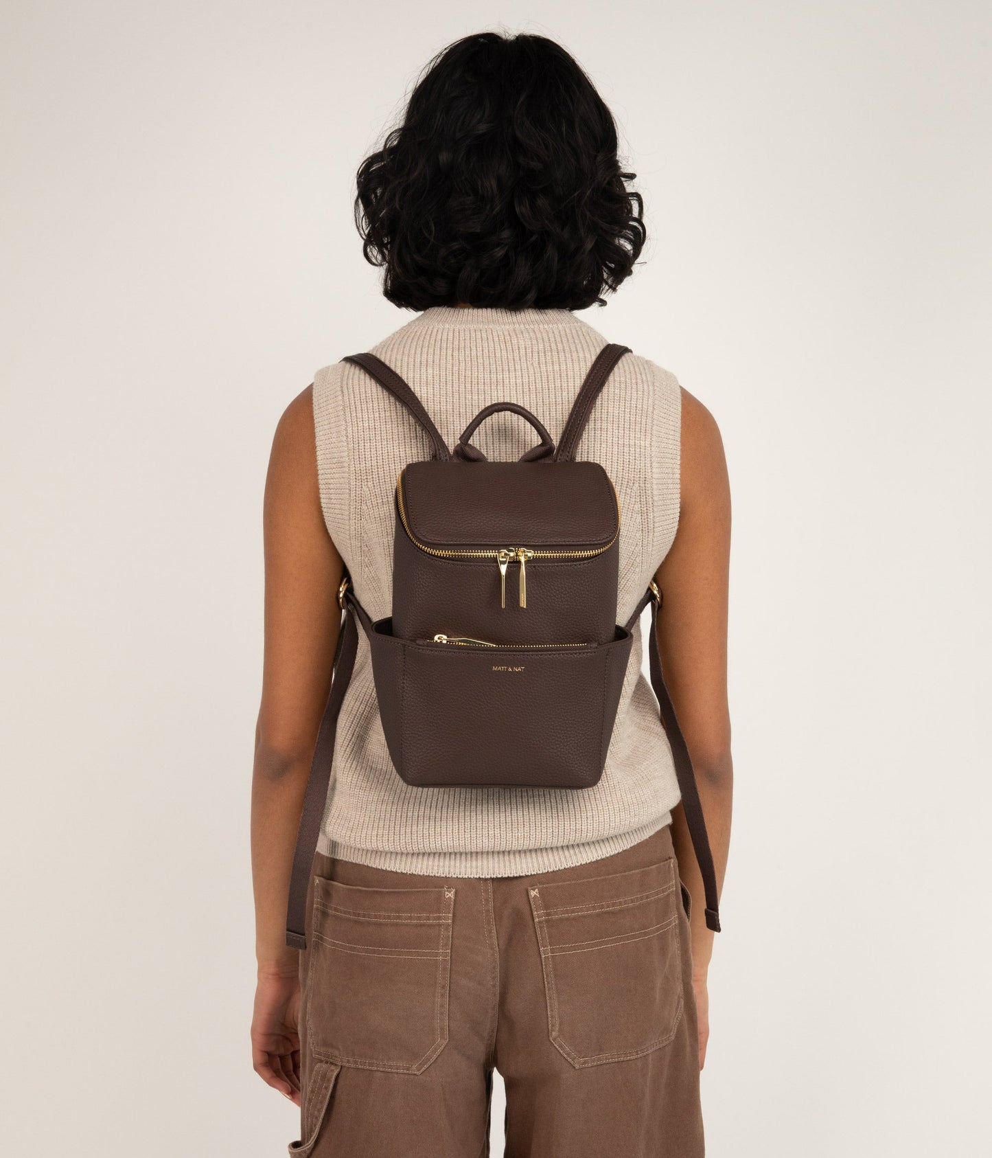 BRAVESM Small Vegan Backpack - Purity