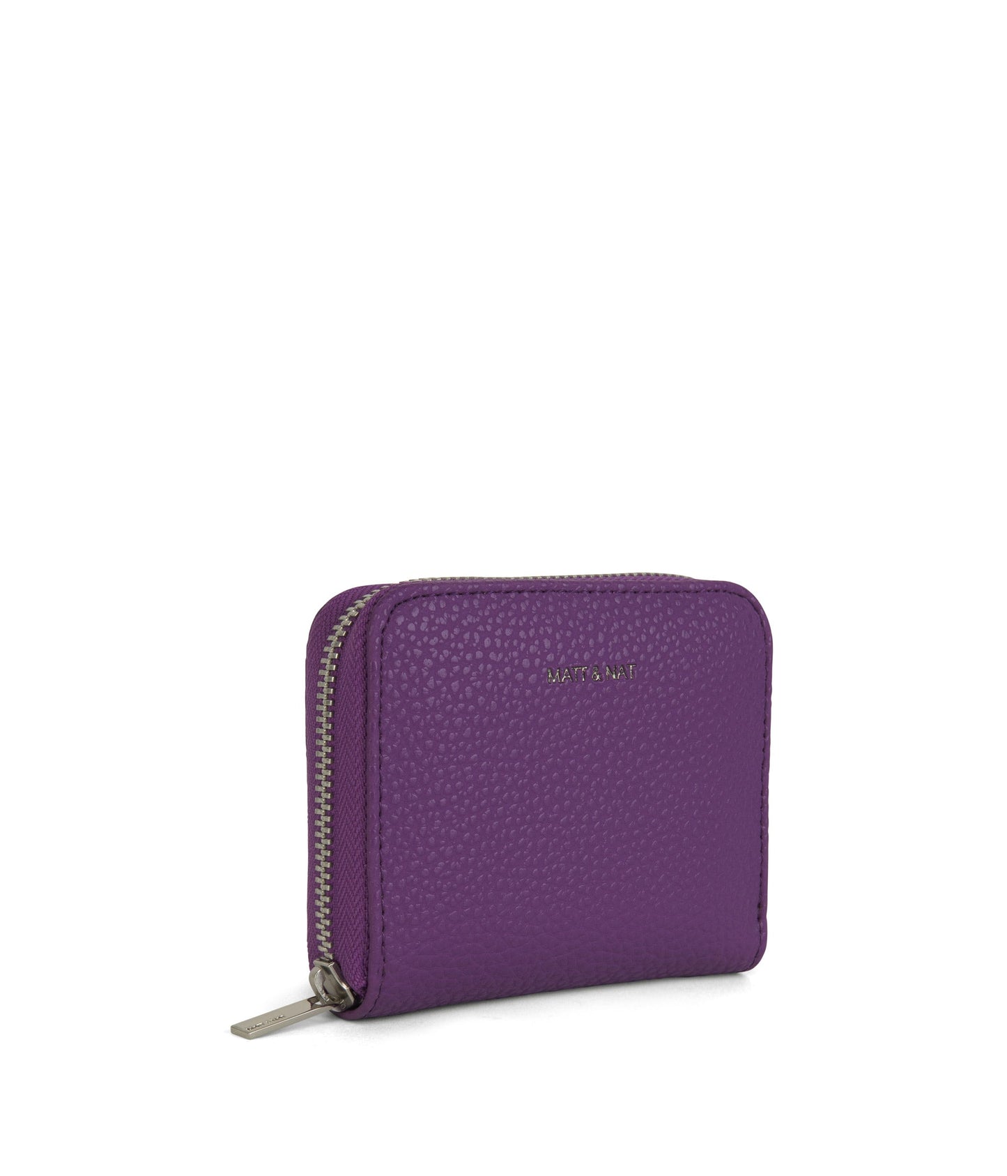 RUE Small Vegan Zip Wallet - Purity