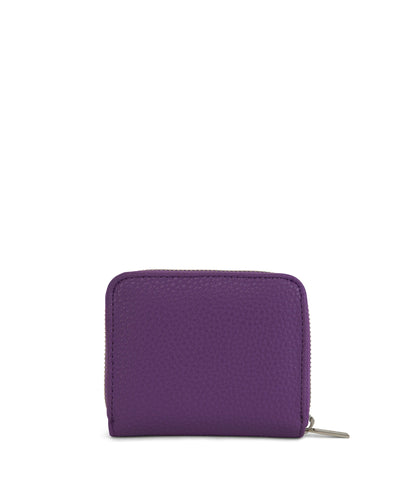 RUE Small Vegan Zip Wallet - Purity