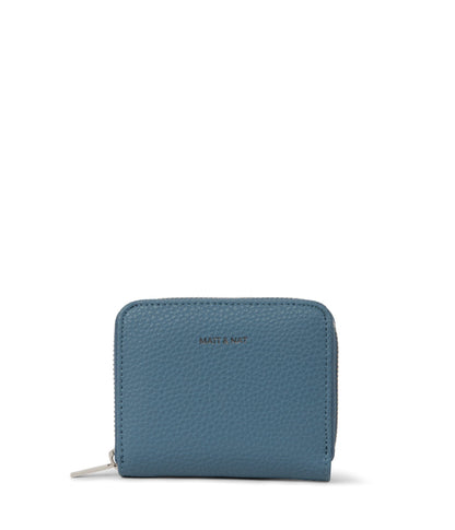 RUE Small Vegan Zip Wallet - Purity