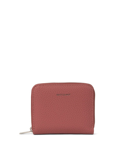 RUE Small Vegan Zip Wallet - Purity