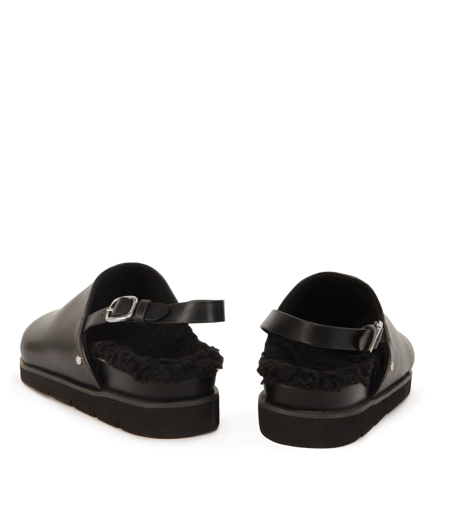 SARO Women's Vegan Mule Shoes