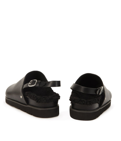 SARO Women's Vegan Mule Shoes