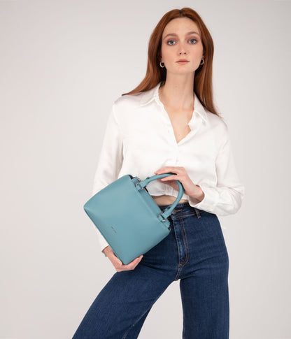 ATHENA Small Vegan Satchel - Sol