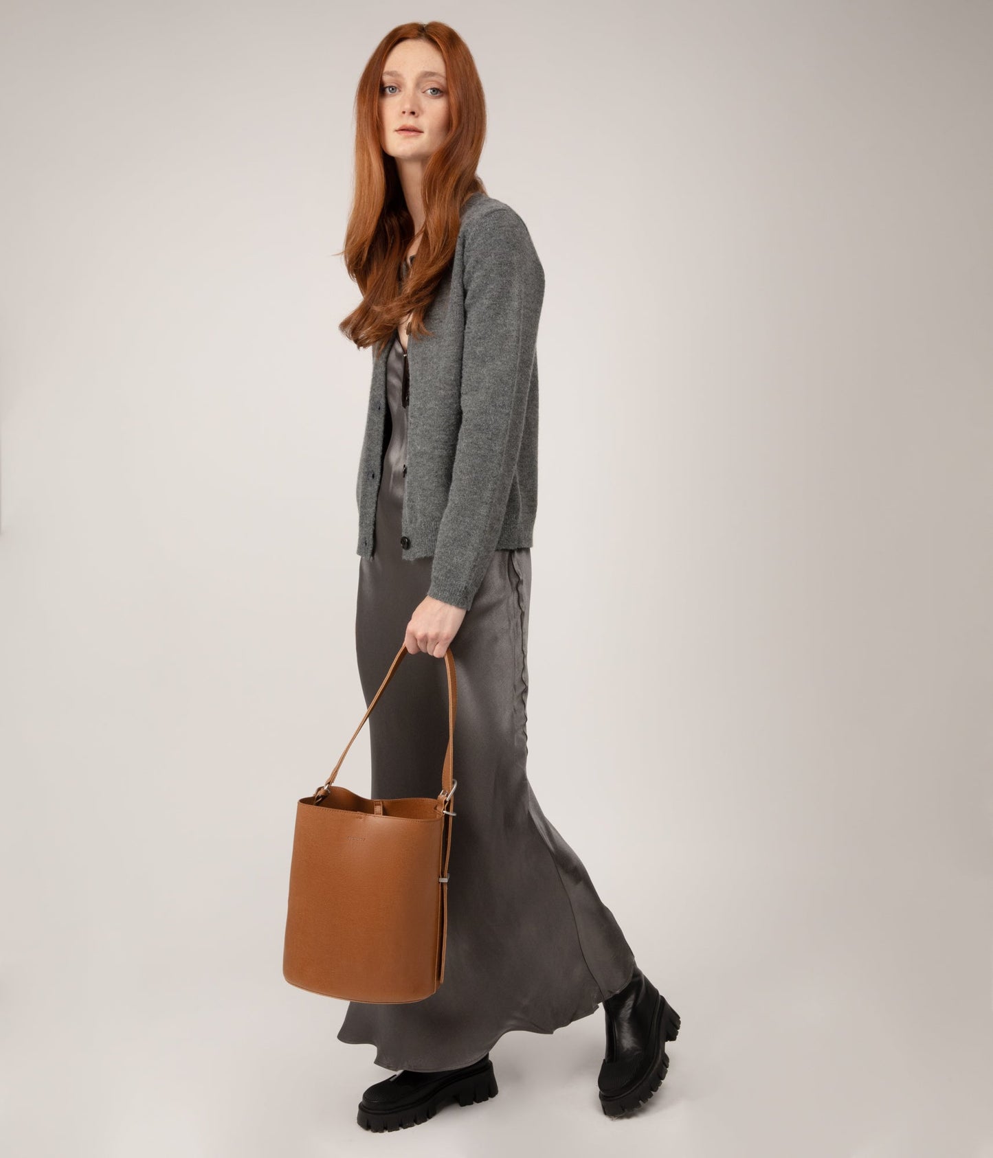 AZUR Vegan Bucket Bag - Vintage