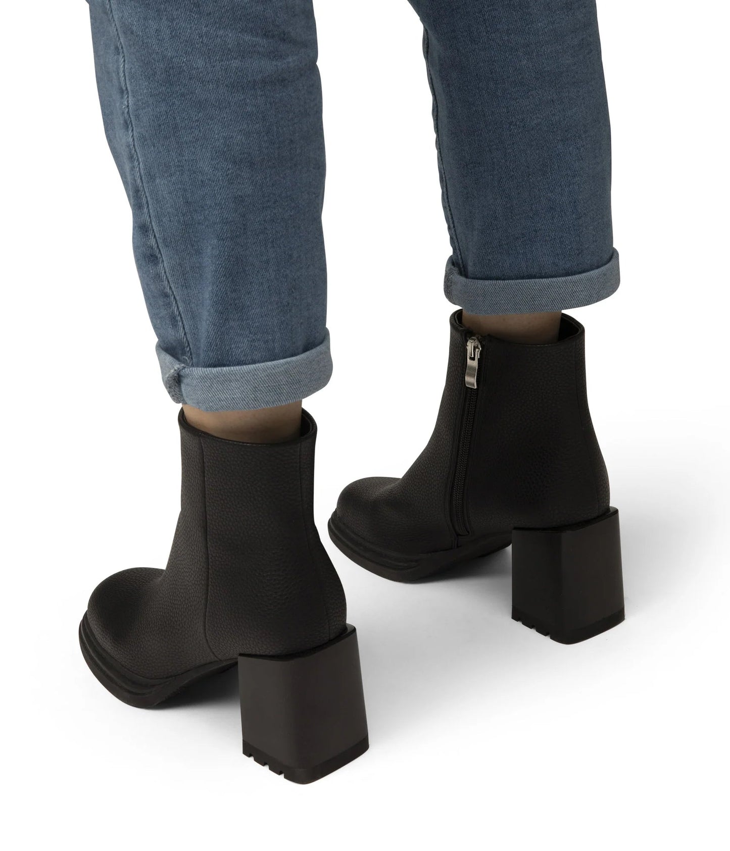 SIVAN Women's Vegan High Heel Boots