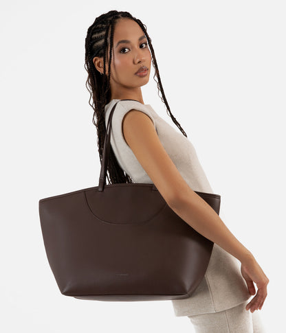 ALLIE Large Vegan Tote Bag - Arbor