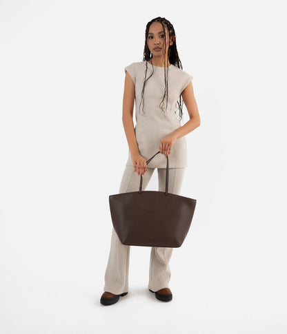 ALLIE Large Vegan Tote Bag - Arbor