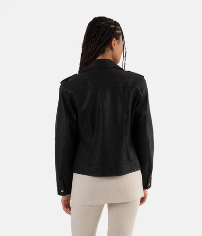 VAUGHN Vegan Leather Jacket