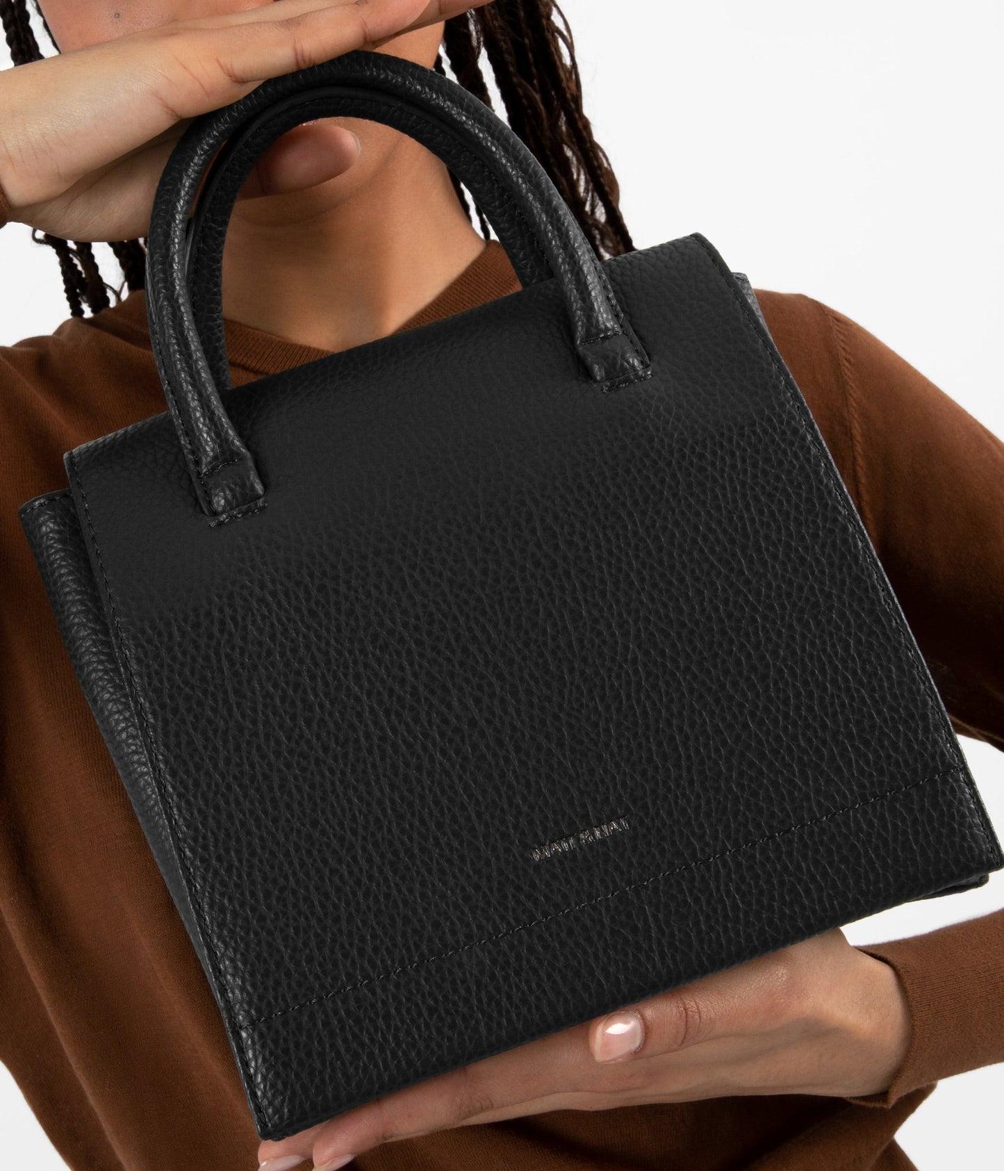ADELSM Small Vegan Satchel - Purity