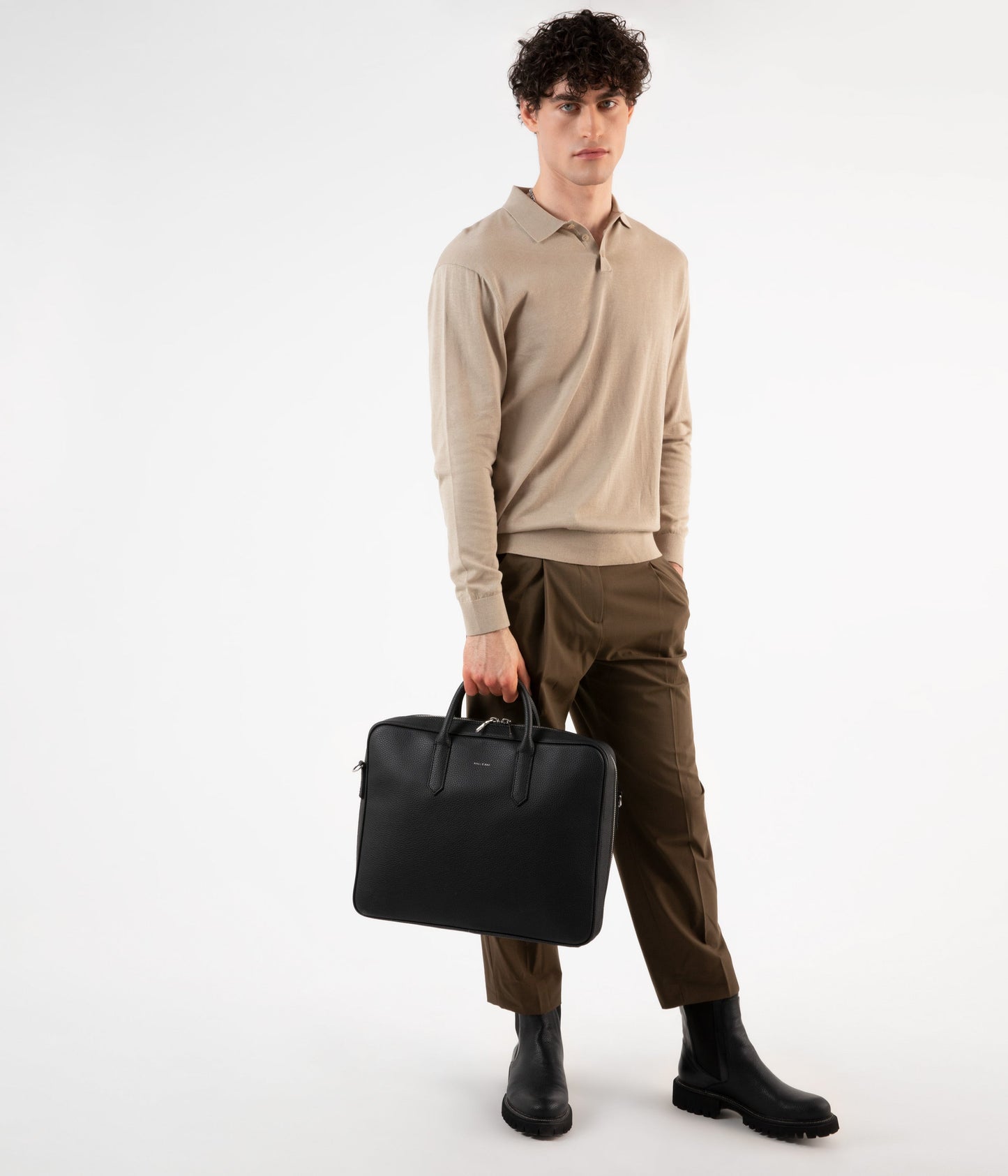 ELON Vegan Briefcase - Purity