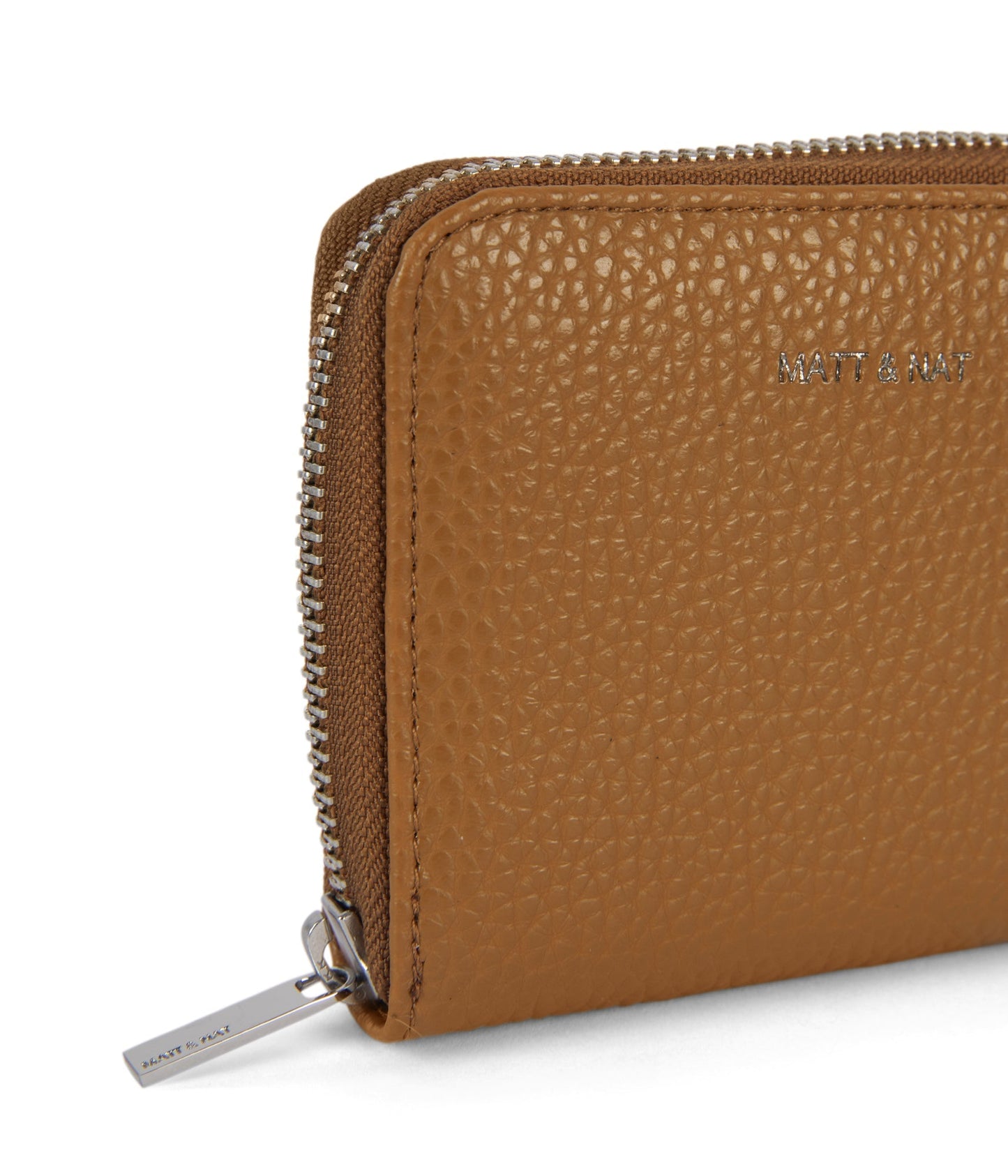 RUE Small Vegan Zip Wallet - Purity