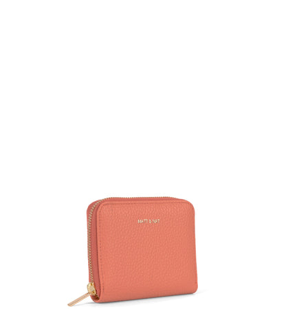 RUE Small Vegan Zip Wallet - Purity