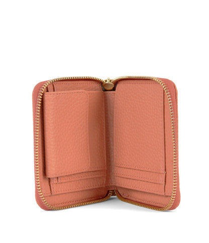 RUE Small Vegan Zip Wallet - Purity
