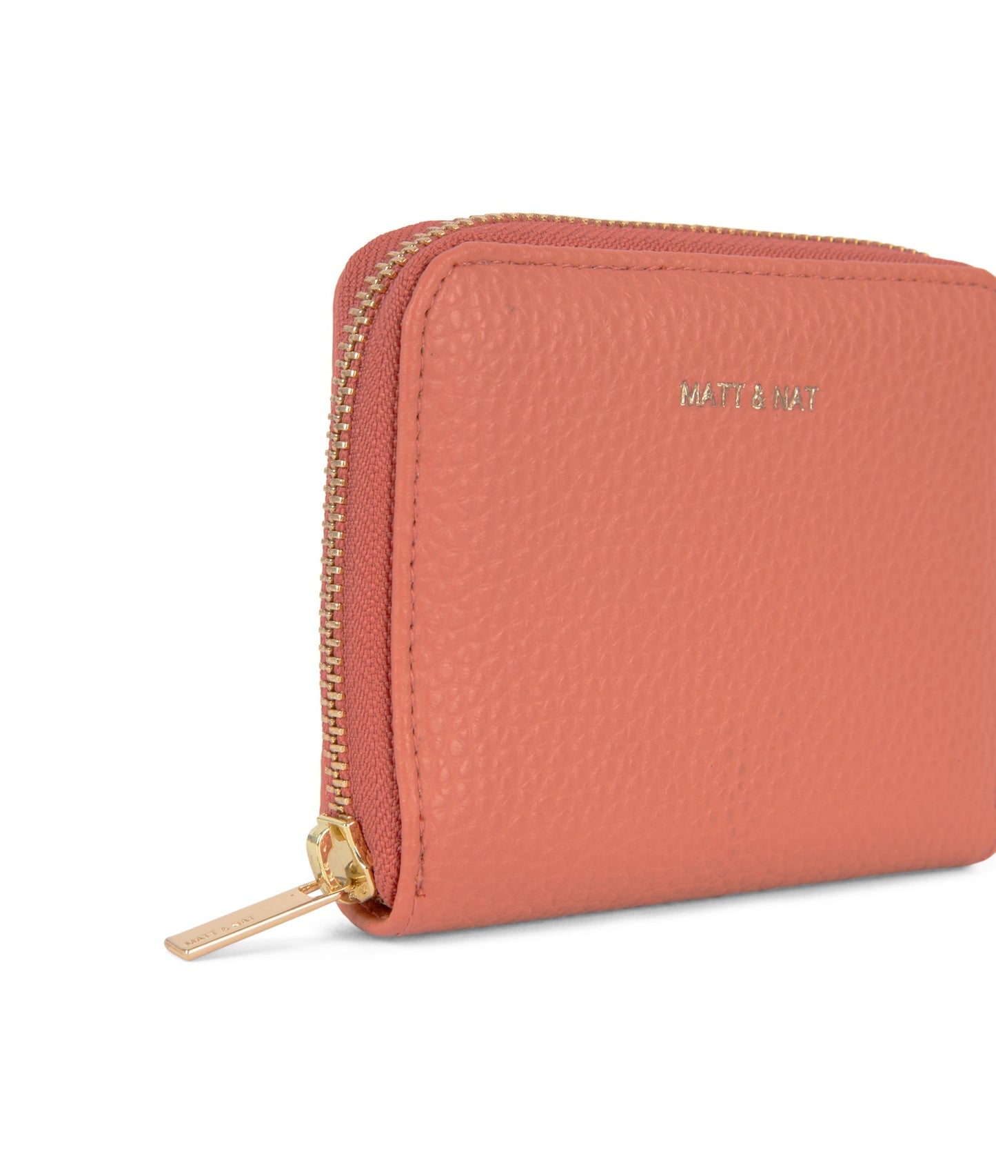 RUE Small Vegan Zip Wallet - Purity