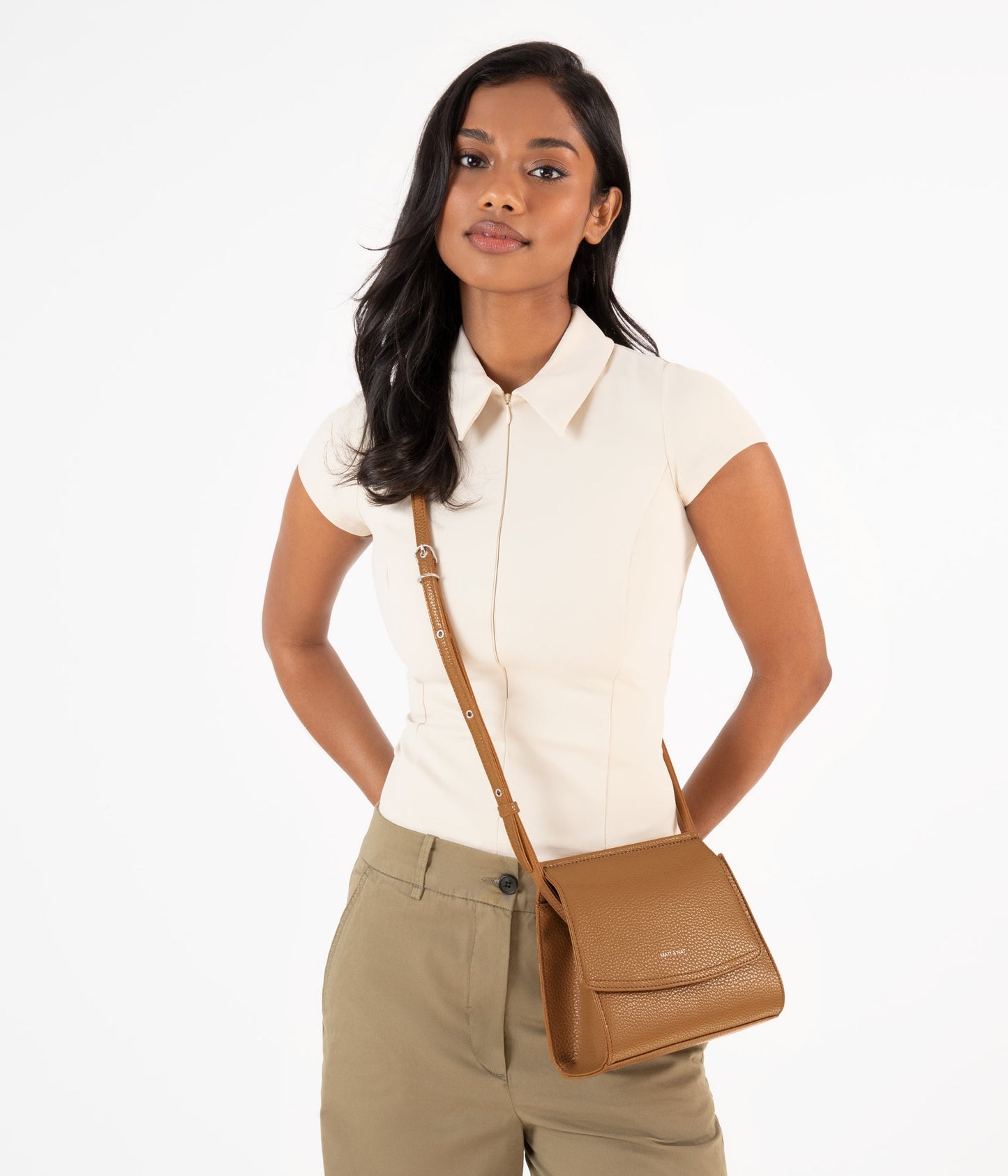 ERIKA Vegan Crossbody Bag - Purity
