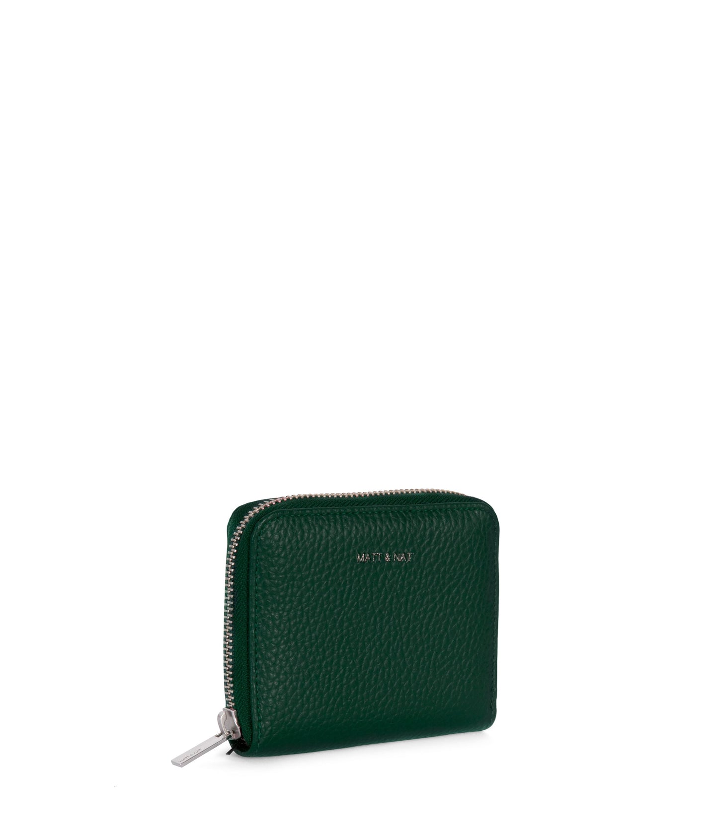 RUE Small Vegan Zip Wallet - Purity