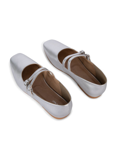 LILLY Women's Vegan Ballerina Flats