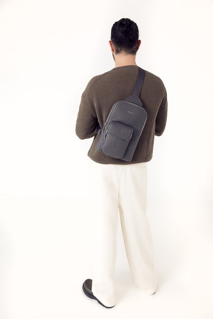 ALLAR Vegan Sling Bag - Grain