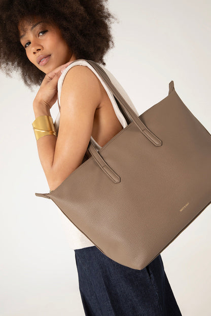 ABBI Vegan Tote Bag - Grain